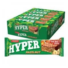 HYPER Hazelnut mogyorós mártott ostya 50g (25)