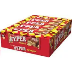 HYPER Peanuts földimogyorós mártott ostya 50g (25)