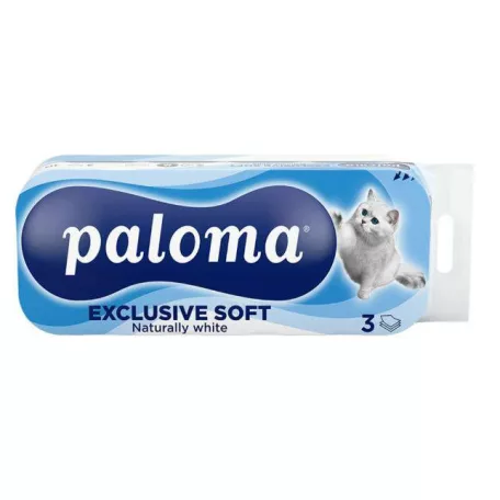 Paloma Wc papír Exclusive soft  8+2/3rét