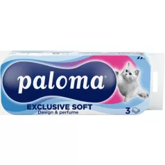 Paloma Wc papír Exclusive soft  8+2/3rét Parfüm