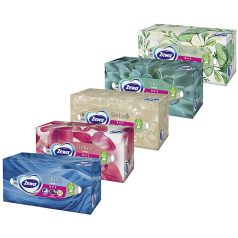   Zewa Papírzsebkendő Dobozos 3rétegű 90db-os (Soft & Strong)