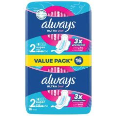 Always Egészségügyi betét Ultra DUO Super 16 (12)