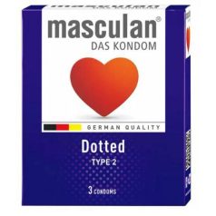 Masculan Óvszer 3db Dotted (16)