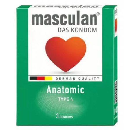 Masculan Óvszer 3db Anatomic (16)