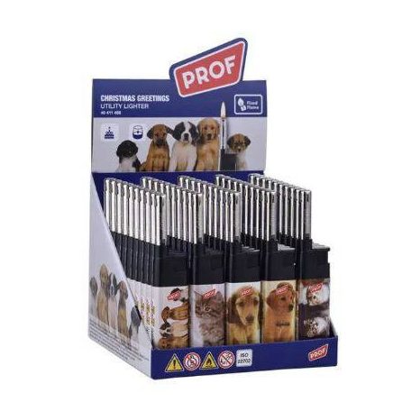 Prof 1468 kicsi gázt.gyújtó cats/dogs 50db