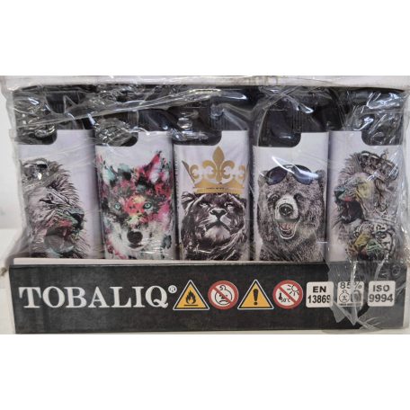 Adamo öngyújtó 50db 40992 König Der Tiere Vastag