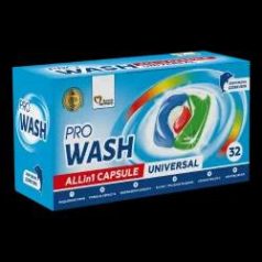WASH PRO mosókapszula 32db Universal (10)