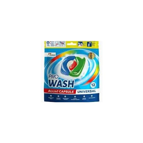 WASH PRO mosókapszula 12db Universal (20)