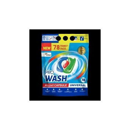 WASH PRO mosókapszula 78db Universal (6)