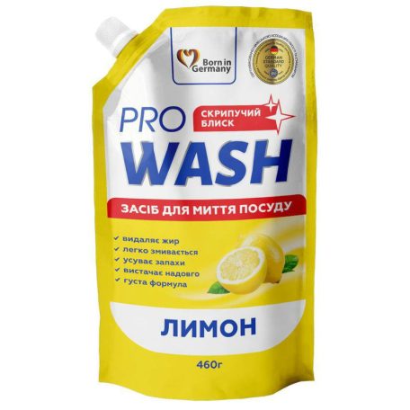 WASH PRO Mosogatószer 460ml Citrom UT (24)