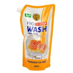 WASH PRO Folyékony szappan UT 910ml Milk and Honey (15)
