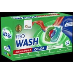 WASH PRO mosókapszula 32db Color (10)