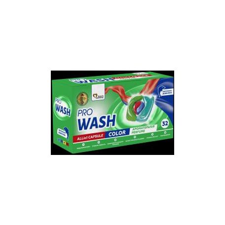 WASH PRO mosókapszula 32db Color (10)
