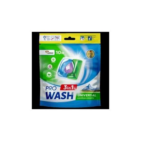 WASH PRO mosókapszula 10db Universal (30)