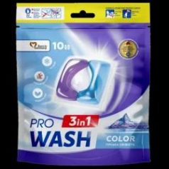 WASH PRO mosókapszula 10db Color (30)