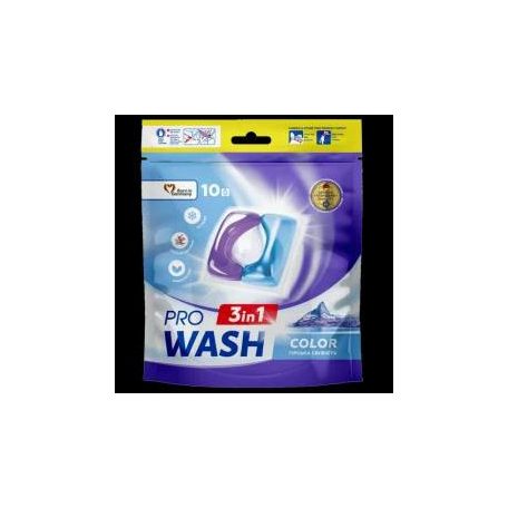 WASH PRO mosókapszula 10db Color (30)
