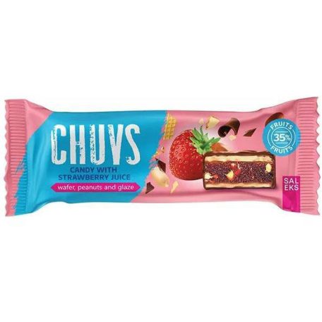 CHUVS gyümölcsszelet eper 30g (36)