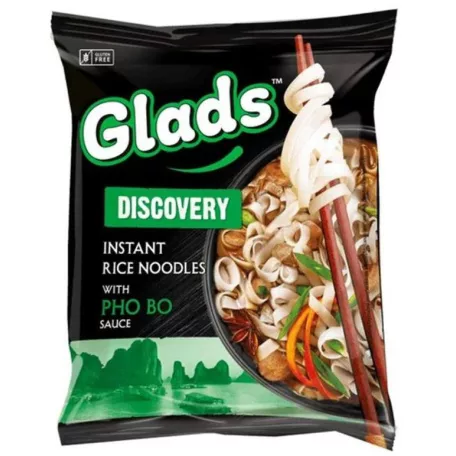 Glads 65g Ramen Pho Bo instant rizstésztaleves  (18)