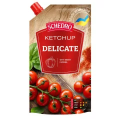 Schedro Ketchup Delikát ízesítéssel 250g (24)