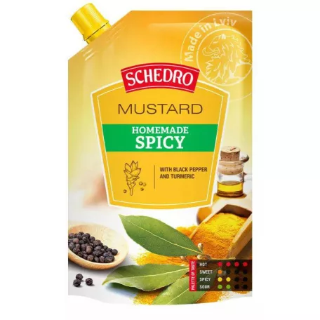 Schedro Csípős Mustár 200g (26)