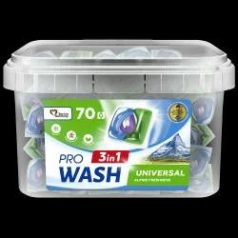 WASH PRO mosókapszula 70db Universal