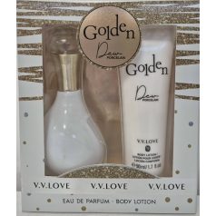   V.V.Love Szett "Golden Dew" (parfüm 30ml+testápoló 50ml)