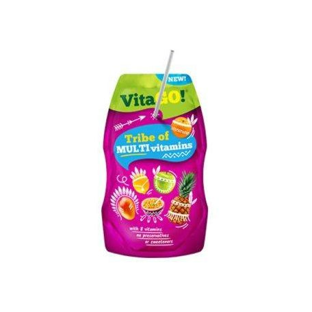 VitaGO Szívószálas 0,2L Tribe of MULTIvitamins (16)