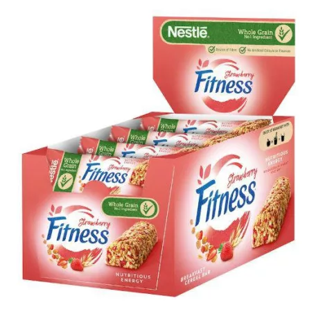 Nestlé FITNESS Eper Gabonapehyely szelet 23,5g (16)