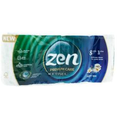 ZEN Wc papír Prémium Care Ocean SPA 3rtg, 8tek, 145lap
