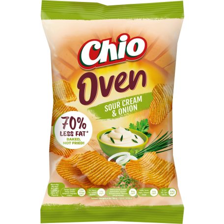 Chio Oven Chips Sourcream onion 50g (18)