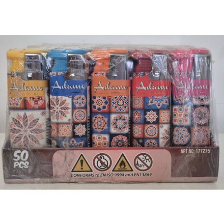 Adamo öngyújtó 50db 177275 Mandala Vastag