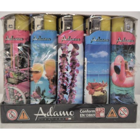 Adamo öngyújtó 50db 189159 Summer Time Vékony