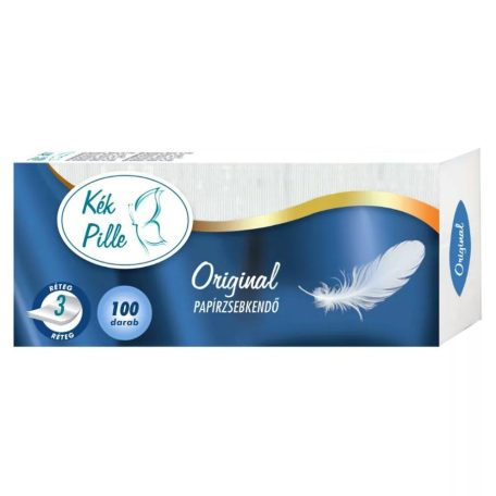 KÉK Pille Papírzsebkendő Original 3rtg 100db (50)