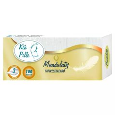 Kék Pille Papírzsebkendő Mandulatej 3rtg 100db (50)