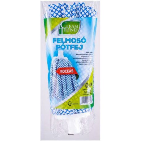 CleanTrend Quadro Mop Sintetic Kockás