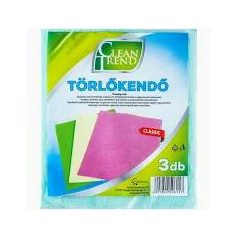 Törlőkendő 3db univerzális CleanTrend Quadro