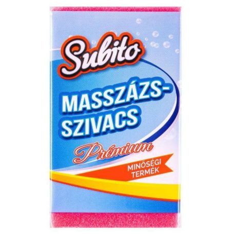 Subito Quadro Masszázsszivacs Prémium