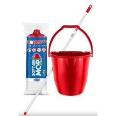 Bonus HACCP Softmop Extra SZETT Piros B330P