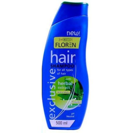 Floren Sampon Exclusive csalán/herbál 500 ml