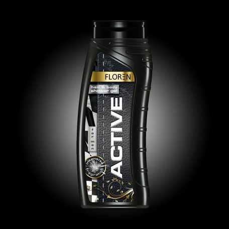 Floren tusfürdő&sampon férfiaknak 500ml Active (10)