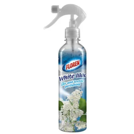 Floren levegő és textil frissítő 400ml White lilac (8)