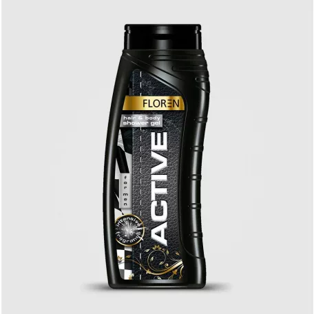 Floren tusfürdő&sampon férfiaknak 330ml Active (10)
