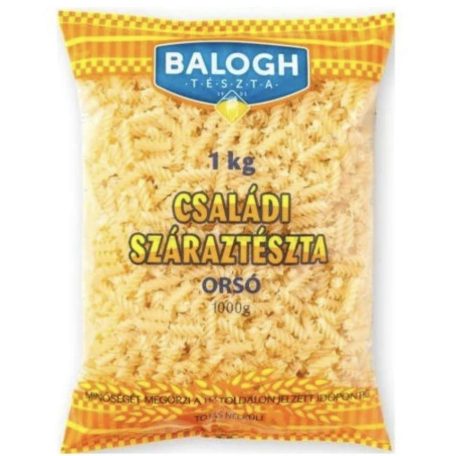 BALOGH Tészta Családi Orsó 1Kg (12)