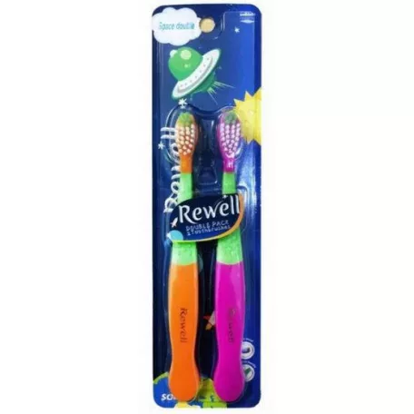 Well Done Rewell fogkefe gyerek Space Duo