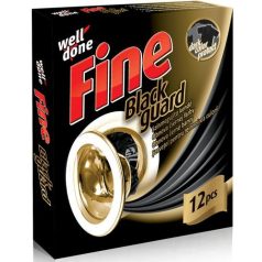 Well Done Fine Színfogó kendő 12db-os Black Guard