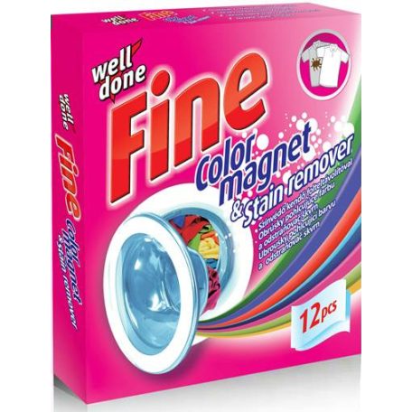 Well Done Fine Színfogó kendő 12db-os Stain Remover