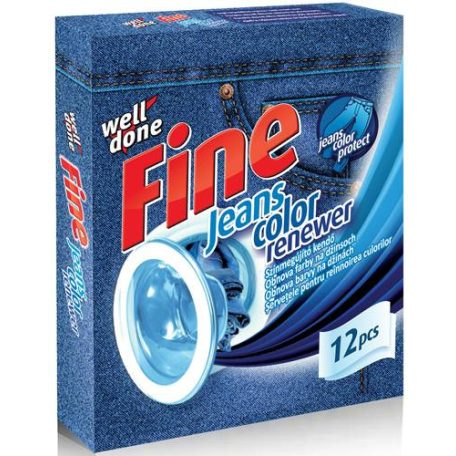 Well Done Fine Színfogó kendő 12db-os Megújító  Farmer