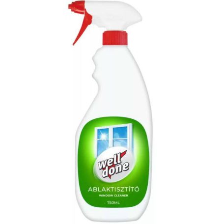Well Done Fresh Ablaktisztító 750ml Fresh Apple