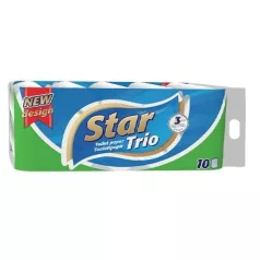 Star Wc papír Trio 10 tek 3rét