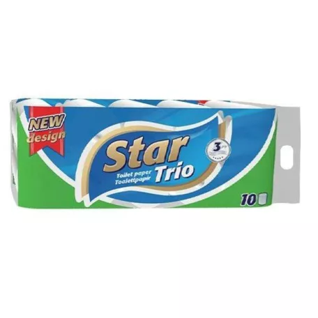 Star Wc papír Trio 10 tek 3rét
